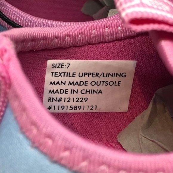 Bebe girls Pink & Blue Rhinestone-Logo Slip-On Sneaker - Picture 5 of 5